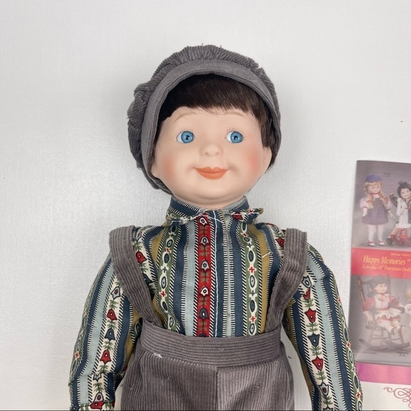 HAPPY Memories Toddler Collection Porcelain Boy Doll “Jeffrey” 1990 14” - Picture 6 of 10